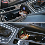 Car Ashtray With Multi Led Light Mini Portable Stainless Steel N18 Model